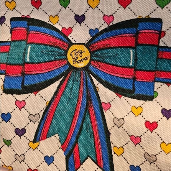 Brighton Limited Edition Love & Joy Colorful Crossbody Bag (NWOT) - Picture 7 of 14